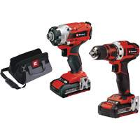 Cordless 1/2” Drill/Driver & 1/4” Impact Kit, Lithium-Ion, 18 V Groupe Belzile Dickner