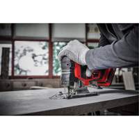Scie sauteuse professionnelle sans fil &agrave; vitesse variable (outil seulement), 18 V, Lithium-ion, 0-3500 coups/min, 1-1/32" Longueur de la course Groupe Belzile Dickner
