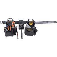 Ensemble de tabliers robustes Phantom 4 morceaux, Cuir, Noir Groupe Belzile Dickner