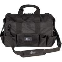 Phantom Collection 18" Contractor's Tool Bag, Ballistic Polyester, 25 Pockets, Black Groupe Belzile Dickner