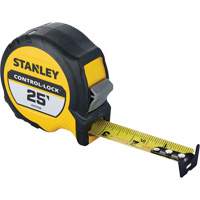 CONTROL-LOCK Tape Measure, 25 mm x 25', Imperial Graduations Groupe Belzile Dickner