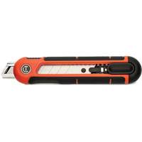 18mm Snap Off Blade Retractable Knife, Steel, Plastic Handle Groupe Belzile Dickner