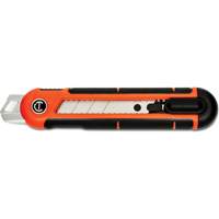 25mm Snap Off Blade Retractable Knife, Steel, Plastic Handle Groupe Belzile Dickner