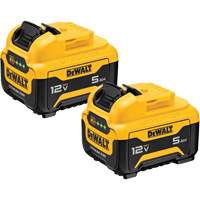 Max* Battery Packs, Lithium-Ion, 12 V, 5 Ah Groupe Belzile Dickner