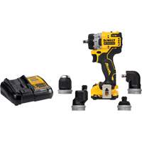 Ensemble perceuse/visseuse sans fil et sans balai XTREME 5-en-1, Lithium-ion, 12 V, Mandrin 3/8" Groupe Belzile Dickner