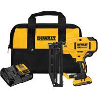 Ensemble de cloueuse droite sans fil pour la finition de cal 16 XR, 20 V, Lithium-ion Groupe Belzile Dickner