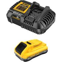 Ensemble de bloc-pile et chargeur XR POWERPACK, Lithium-ion, 20 V, 4 Ah Groupe Belzile Dickner