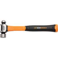 Marteau &agrave; panne ronde, Poids de la t&ecirc;te 16 oz, Face Ordinaire/Poli, Prise Fibre de verre Groupe Belzile Dickner