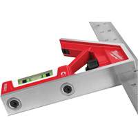 Magnetic Combination Square, 12" L, Stainless Steel, Plain Groupe Belzile Dickner