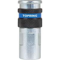 Raccord industriel rapide QUIKSILVER 2, Acier zingu&eacute;, 1/4", NPT femelle, 362 PSI Groupe Belzile Dickner