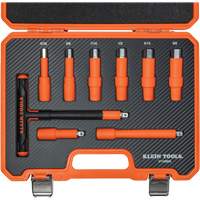Insulated T-Handle & Hex Bit Set with Case, 1000 V, 9 Pcs Groupe Belzile Dickner