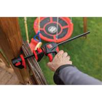One-Hand Bar Trigger Clamps with 360° Rotating Handle Set, 12" (304.8 mm) Groupe Belzile Dickner
