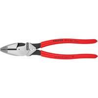High Leverage Lineman's Pliers New England with Fish Tape Puller & Crimper Groupe Belzile Dickner
