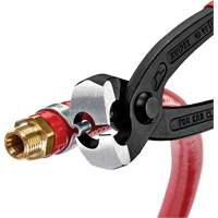 8-3/4" Ear Clamp Pliers with Front & Side Jaws Groupe Belzile Dickner