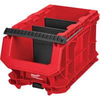 PACKOUT Compact Crate, 15-1/2" x 9-1/2" x 8-3/4", Black/Red Groupe Belzile Dickner