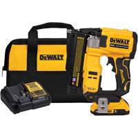 ATOMIC COMPACT SERIES Brushless Cordless 23 Ga. Pin Nailer Kit, 20 V, Lithium-Ion Groupe Belzile Dickner