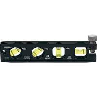 Billet Torpedo Level, 6" L, Aluminum, 4 Vials, Magnetic Groupe Belzile Dickner