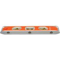 Glo-View&reg; Torpedo Level, 9" L, Aluminum, 3 Vials, Magnetic Groupe Belzile Dickner