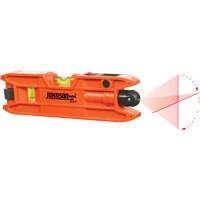 Torpedo Laser Level, 7" L, Plastic, 3 Vials, Magnetic Groupe Belzile Dickner