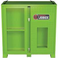 Ventilated Onsite PPE Storage Cabinet, Steel, High-Visibility Lime Green Groupe Belzile Dickner