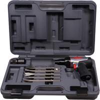 Heavy-Duty Air Hammer with Chisels, 16.2 CFM, 1/4" NPT, 3330 BPM, 3/4" x 2-1/2" (0.0mm x 0.0mm) Groupe Belzile Dickner