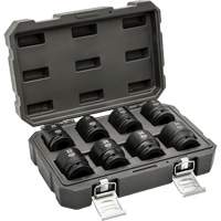 6-Point Metric Socket Set, 8 Pcs, Impact, 3/4" Drive Size Groupe Belzile Dickner