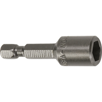 Nutsetter For Metric Sheet Metal Screws, 6 mm Tip, 1/4" Drive, 44.5 mm L, Magnetic UQ813 | Dickner Inc