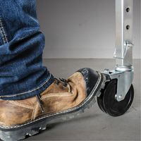 Mobile Work Scaffolding - Maxi Square Scaffolding, Aluminum Frame, 74" D x 75" H Groupe Belzile Dickner