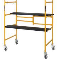 Jobsite Series 4' Basic Mini Scaffold Kit, Steel Frame, 41" D x 45-3/4" H Groupe Belzile Dickner