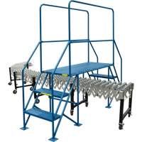 &eacute;chelles de liaison, 35-1/2" Port&eacute;e hors tout, 31-1/2" ha x 22" p, 22" Largeur de la marche Groupe Belzile Dickner