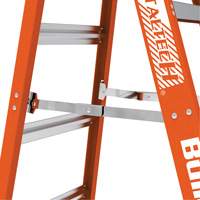 Step Ladder, 12', Fibreglass, 375 lbs. Capacity, Type 1AA Groupe Belzile Dickner