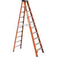 Step Ladder, 10', Fibreglass, 375 lbs. Capacity, Type 1AA Groupe Belzile Dickner