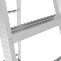 Step Ladder, 10', Aluminum, 225 lbs. Capacity, Type 2 Groupe Belzile Dickner