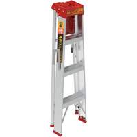 Step Ladder with Paint Tray, 4', Aluminum, 200 lbs. Capacity, Type 3 Groupe Belzile Dickner