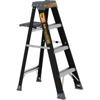 Step Ladder with Paint Tray, 4', Fibreglass, 250 lbs. Capacity, Type 1 Groupe Belzile Dickner