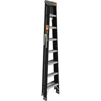 Step Ladder with Paint Tray, 8', Fibreglass, 250 lbs. Capacity, Type 1 Groupe Belzile Dickner