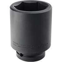 Socket, Impact, 2-9/16", 1" Drive, 6 Points, Deep Groupe Belzile Dickner
