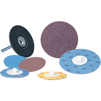 Disque &agrave; changement rapide Standard Abrasives, 2" dia., Grain 36, Oxyde d'aluminium Groupe Belzile Dickner