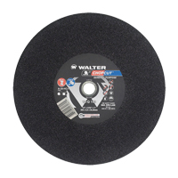Meules &agrave; tronçonner Chopcut, 14" x 3/32", Arbre de 1", Type 1, Oxyde d'aluminium, 4400 Tr/min Groupe Belzile Dickner