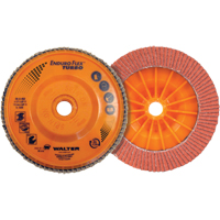Disque &agrave; lamelles Turbo Enduro-Flex, 4-1/2" x 5/8"-11, Type 27S, Grain 36/60, C&eacute;ramique Groupe Belzile Dickner