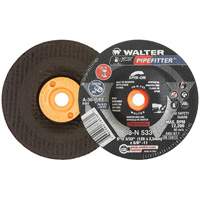 PIPEFITTER Grinding Wheel, 5" x 3/32", 5/8"-11 Arbor, Aluminum Oxide, Type 27 Groupe Belzile Dickner