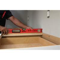Heavy Duty Level, Box, 24" L, Aluminum, Non-Magnetic Groupe Belzile Dickner