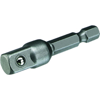 Socket Adapter, 1/4" Drive Size, 3/8" Male Size, Ball, 2" L WP993 | Dickner Inc