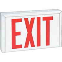 Stella Exit Signs - Exit, LED, 12" L x 12" W, English XB930 | Dickner Inc