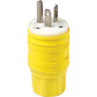 Pris &agrave; lames droites &eacute;tanche Wetguard, Plastique, 20 A, 250 V Groupe Belzile Dickner