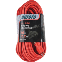 Vinyl Extension Cord, Outdoor, SJTW, 14/3 AWG, 15 A, 3 Outlet(s), 50' Groupe Belzile Dickner