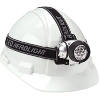 Headlamp, LED, 28 Lumens, 20 Hrs. Run Time, AAA Batteries Groupe Belzile Dickner