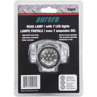 Headlamp, LED, 28 Lumens, 20 Hrs. Run Time, AAA Batteries Groupe Belzile Dickner