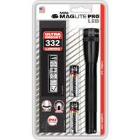 Lampes de poche Mini Pro, DEL, 332 lumens, Piles AA Groupe Belzile Dickner