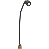 LS Series High-Output Flexible Light, 5 W, LED, 20" Neck, Black Groupe Belzile Dickner